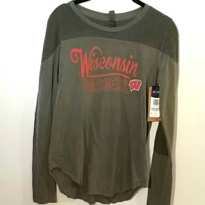 New Wisconsin badgers tee shirt